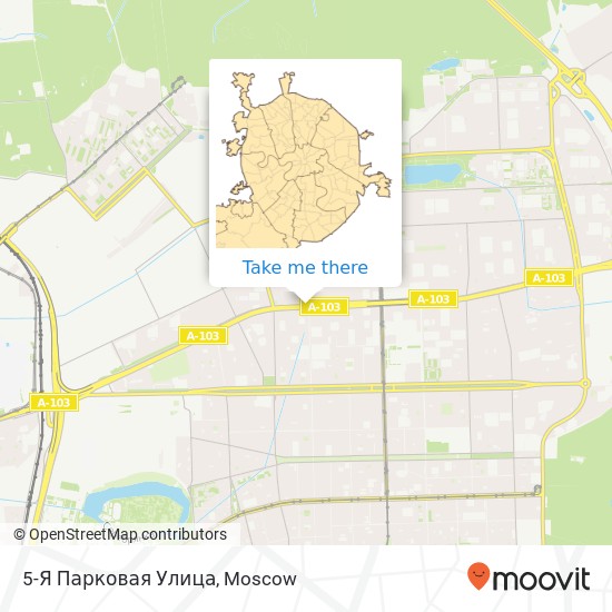 5-Я Парковая Улица map