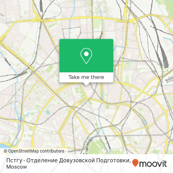 Пстгу - Отделение Довузовской Подготовки map