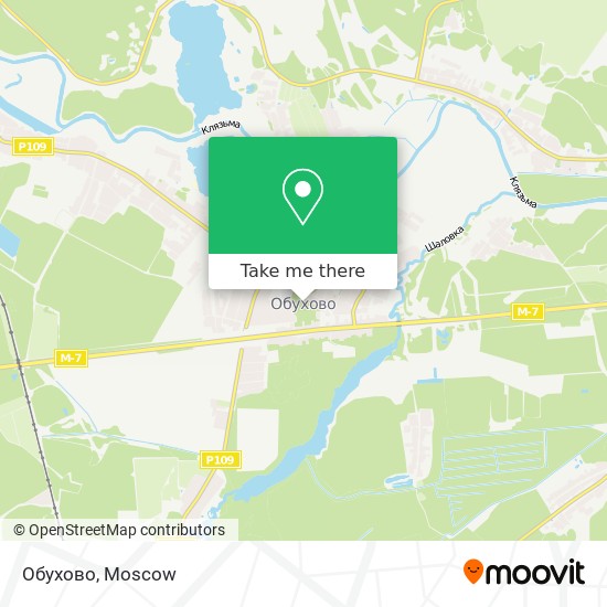 Обухово map