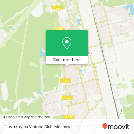 Таунхаусы Victoria Club map