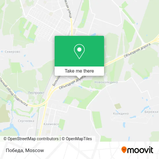Победа map