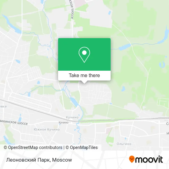 Леоновский Парк map