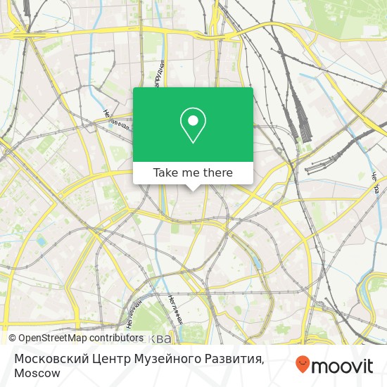 Московский Центр Музейного Развития map