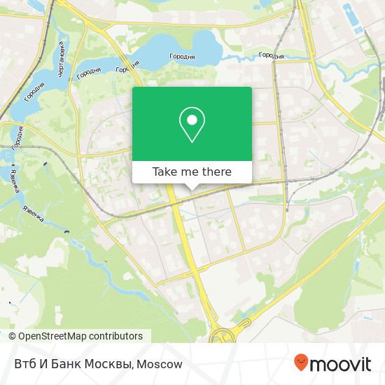 Втб И Банк Москвы map