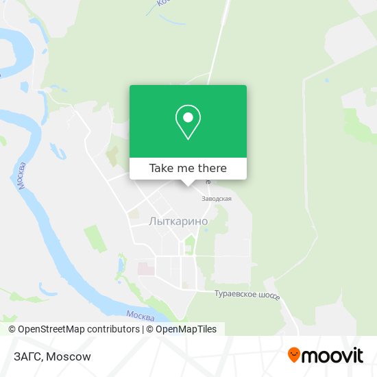 ЗАГС map
