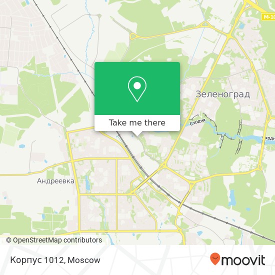 Корпус 1012 map