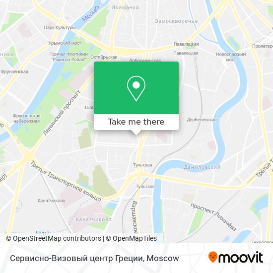 Сервисно-Визовый центр Греции map