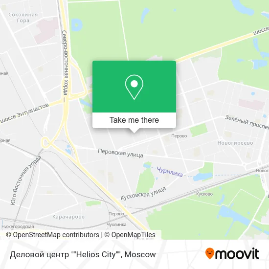 Деловой центр ""Helios City"" map