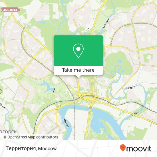 Территория map