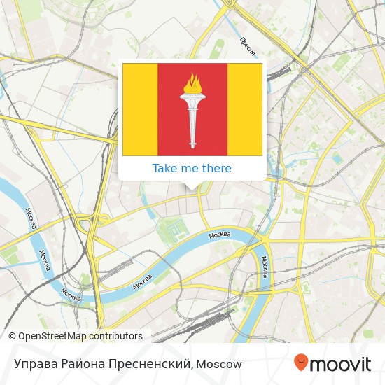 Управа Района Пресненский map