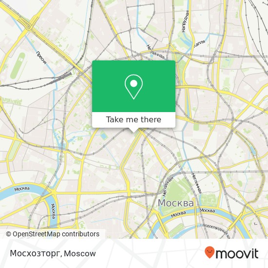 Мосхозторг map