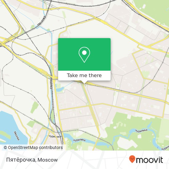 Пятёрочка map