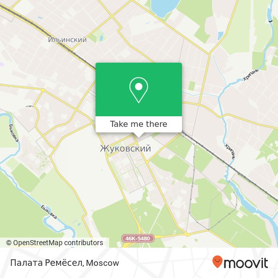 Палата Ремёсел map