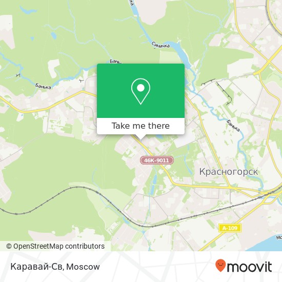 Каравай-Св map