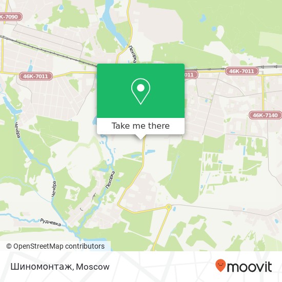 Шиномонтаж map