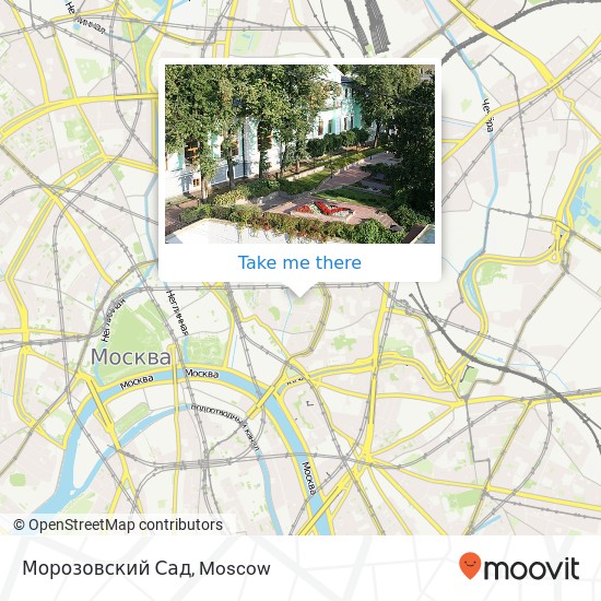 Морозовский Сад map