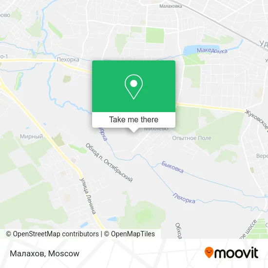 Малахов map