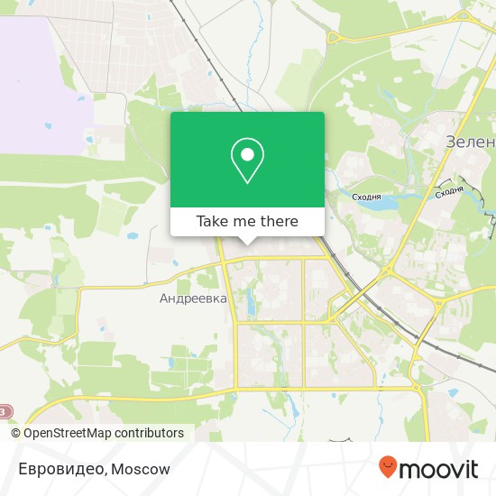 Евровидео map