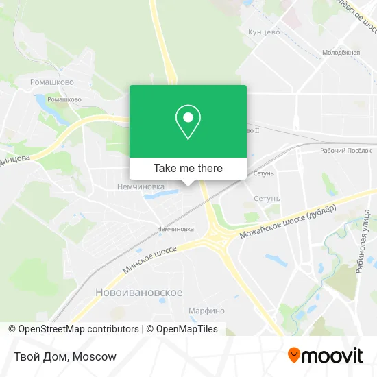Твой Дом map