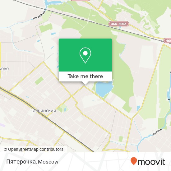 Пятерочка map