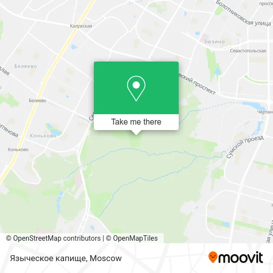 Языческое капище map