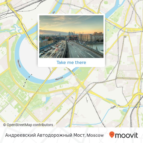 Андреевский Автодорожный Мост map