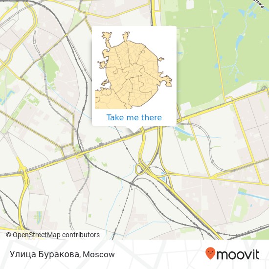 Улица Буракова map
