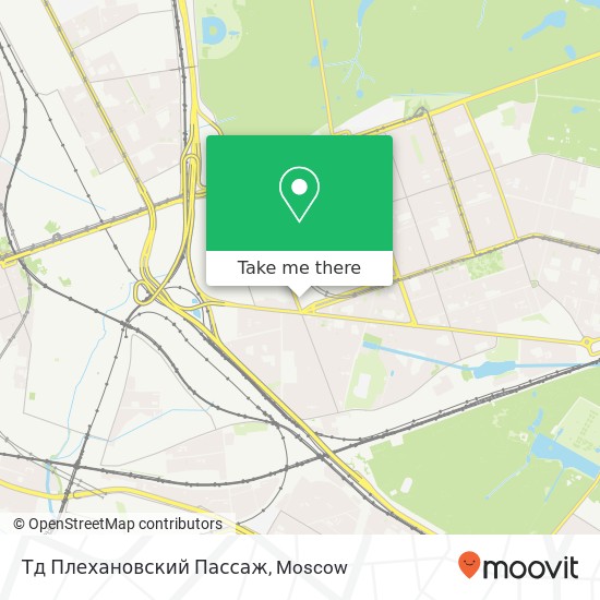 Тд Плехановский Пассаж map