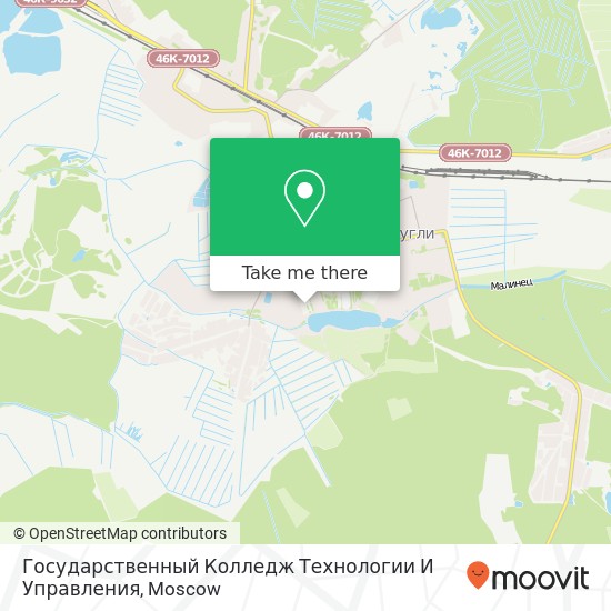 Государственный Колледж Технологии И Управления map