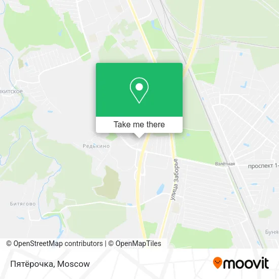 Пятёрочка map