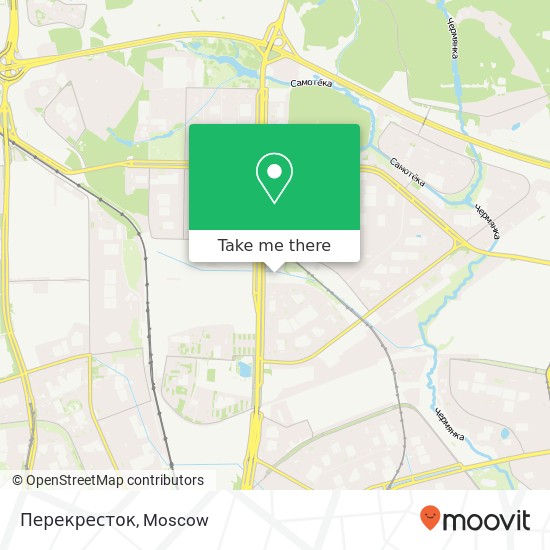 Перекресток map