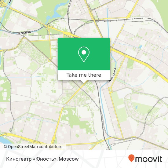 Кинотеатр «Юность» map