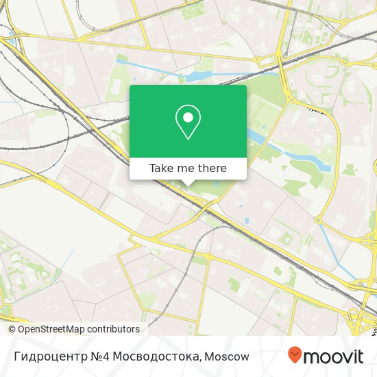 Гидроцентр №4 Мосводостока map