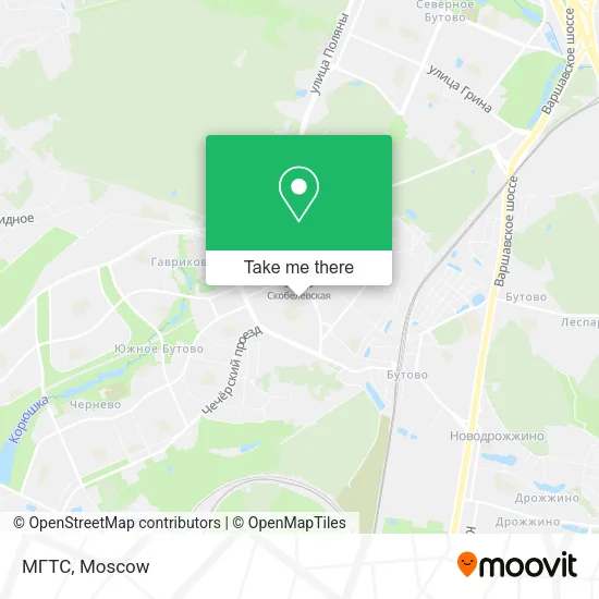 МГТС map