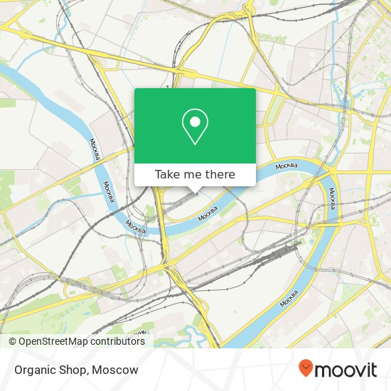 Organic Shop map