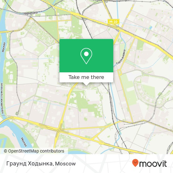 Граунд Ходынка map