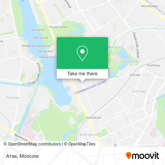 Атак map