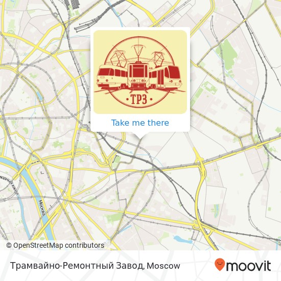 Трамвайно-Ремонтный Завод map