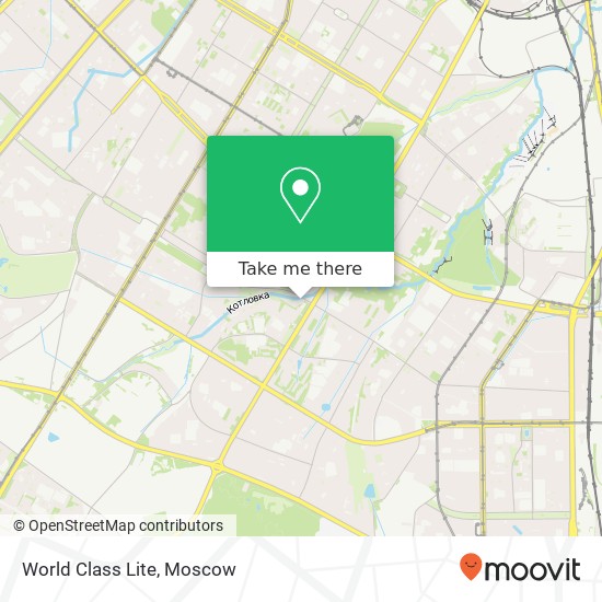 World Class Lite map