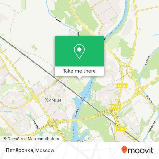 Пятёрочка map