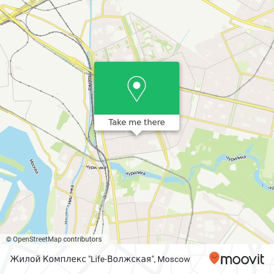 Жилой Комплекс "Life-Волжская" map