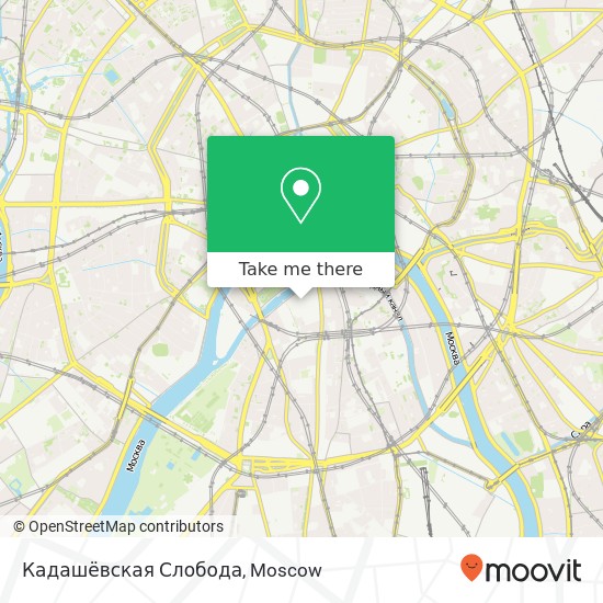 Кадашёвская Слобода map