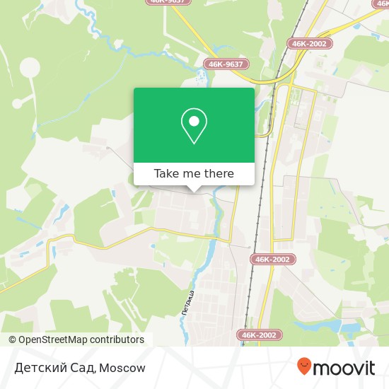 Детский Сад map