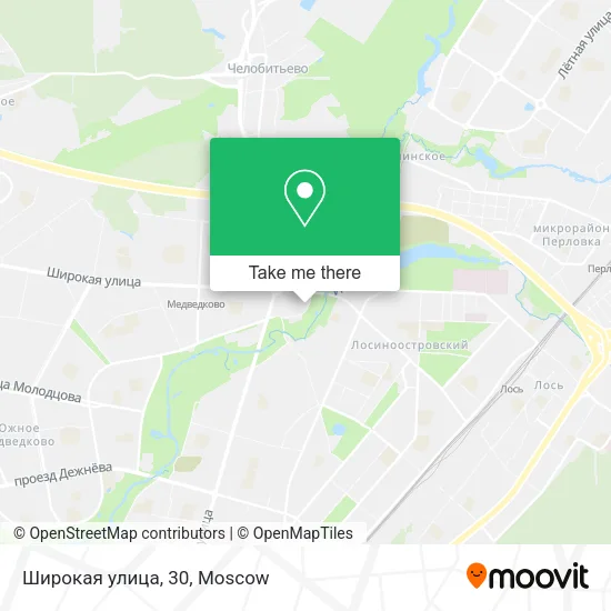 Широкая улица, 30 map