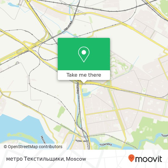 метро Текстильщики map