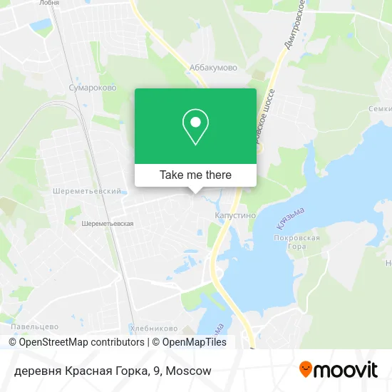деревня Красная Горка, 9 map