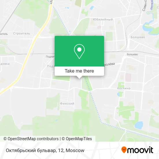 Октябрьский бульвар, 12 map