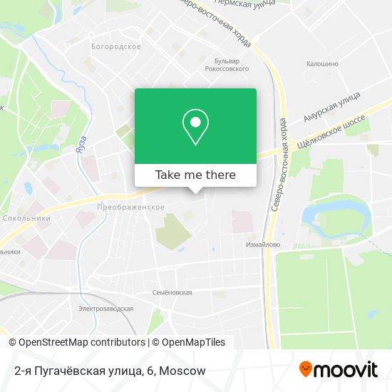 2-я Пугачёвская улица, 6 map
