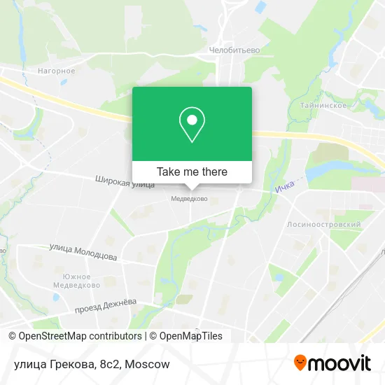 улица Грекова, 8с2 map