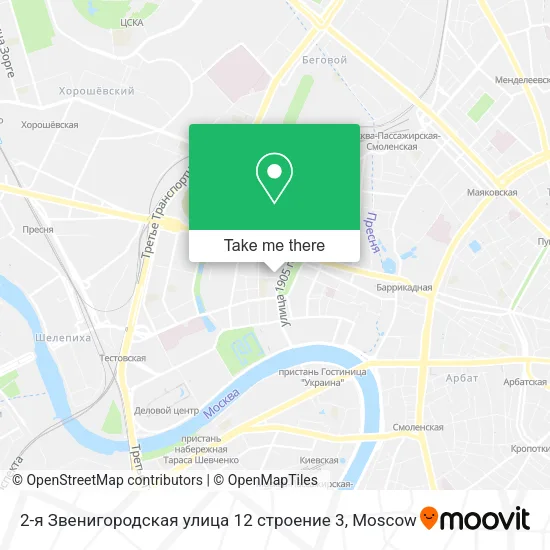 2-я Звенигородская улица 12 строение 3 map